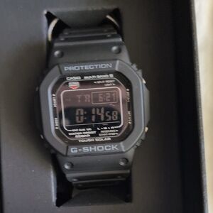 G-Shock Black Digital Solar Multi-Band Watch